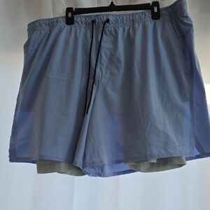 Nike Sky Blue Sports Shorts
